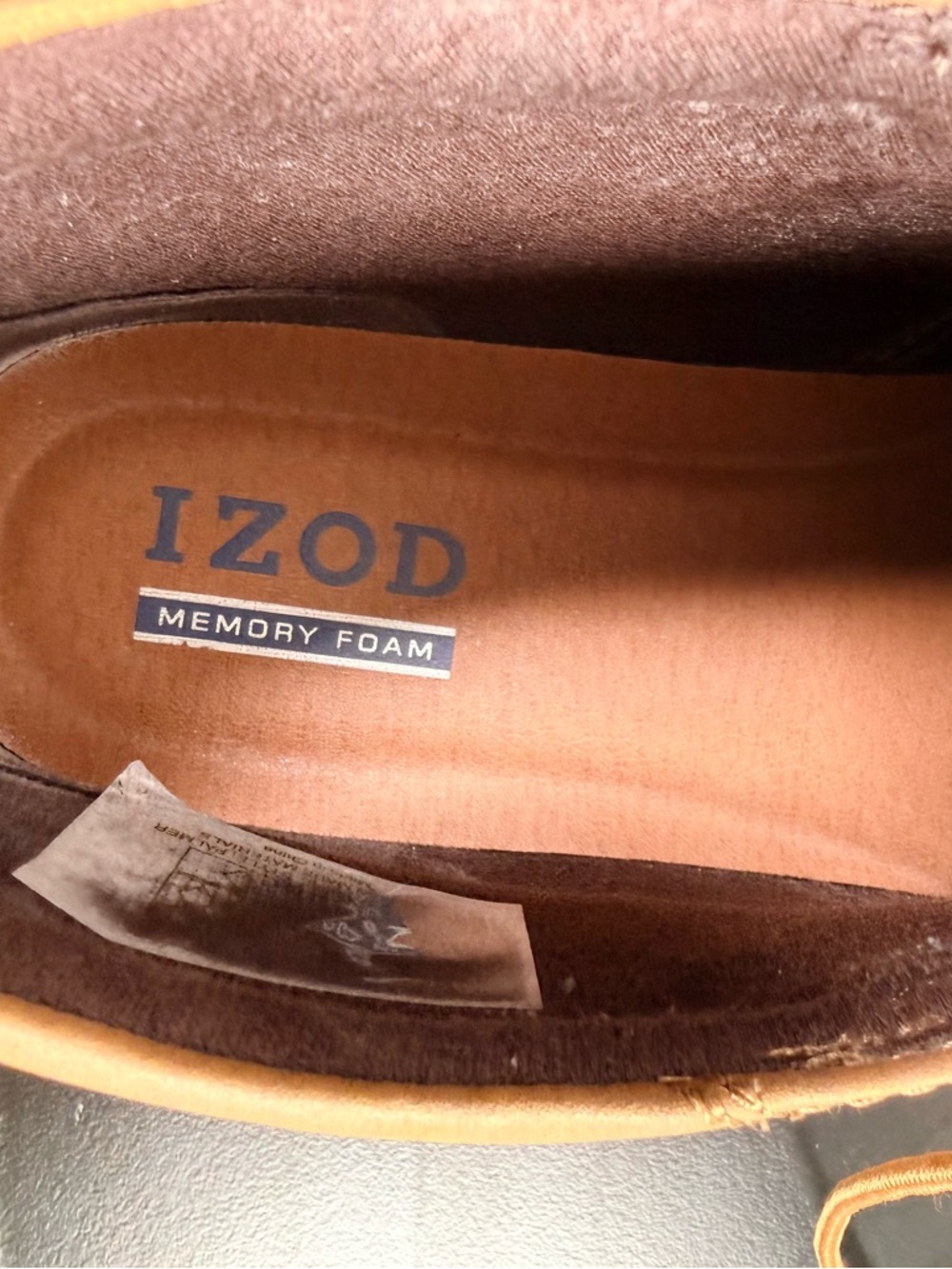 IZOD Palmer Men’s Size 10M Brown Chukka Boots Casual Lace Up Shoes - Picture 3 of 9